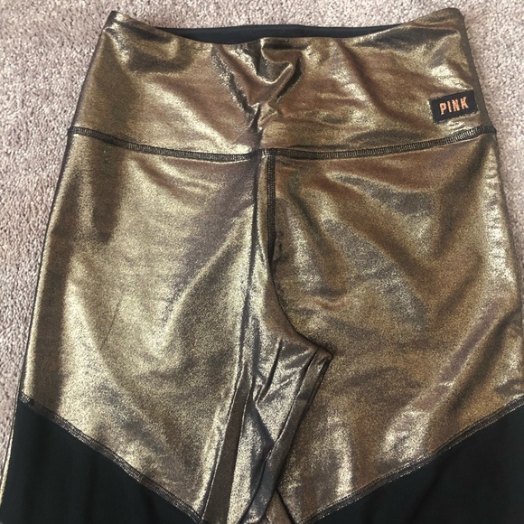 VS Pink Ultimate Shimmer Legging (L) - Picture 4 of 6